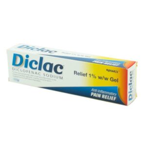 DICLAC RELIEF 1% GEL DICLOFENAC PH ONLY 100G