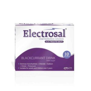 Electrosal Oral Hydration Electrolyte Salts Blackcurrant 10 Sachets
